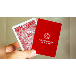 Blood Red Edition V3  Playing Cards by Joker and the Thief под заказ из США
