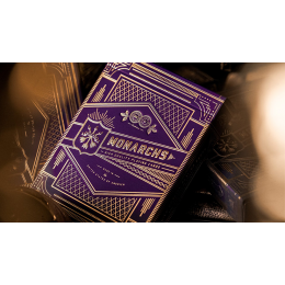 Игральные карты Monarch Royal Edition (Purple) Playing Cards by theory11 под заказ из США