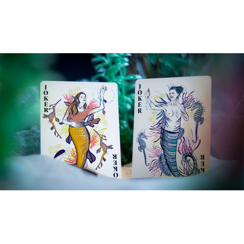 Игральные карты ONDA V2 (Yellow) by Jocu Playing Cards под заказ из США