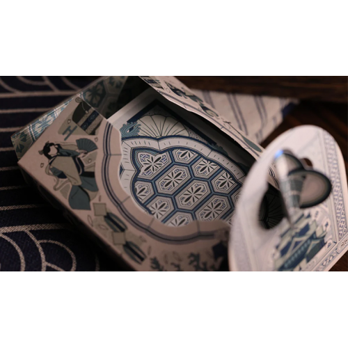 Игральные карты Urashima Tarou (Blue) Origami Playing Cards под заказ из США