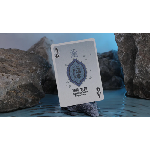 Игральные карты Urashima Tarou (Blue) Origami Playing Cards под заказ из США