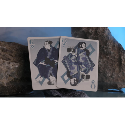 Игральные карты Urashima Tarou (Blue) Origami Playing Cards под заказ из США