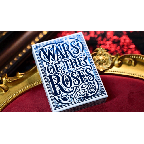 Игральные карты Wars of the Roses (Blue Tuck-2nd Edition Edge-dyed) Playing Cards под заказ из США