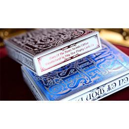 Игральные карты Wars of the Roses (Blue Tuck-2nd Edition Edge-dyed) Playing Cards под заказ из США