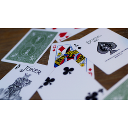 Bicycle Metallic Emerald Playing Cards под заказ из США