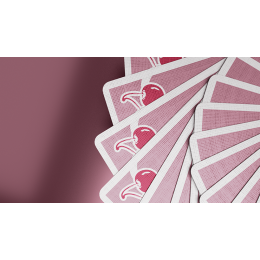 Игральные карты Cherry Casino (Flamingo Quartz Pink) Playing Cards By Pure Imagination Projects под заказ из США