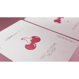 Игральные карты Cherry Casino (Flamingo Quartz Pink) Playing Cards By Pure Imagination Projects под заказ из США