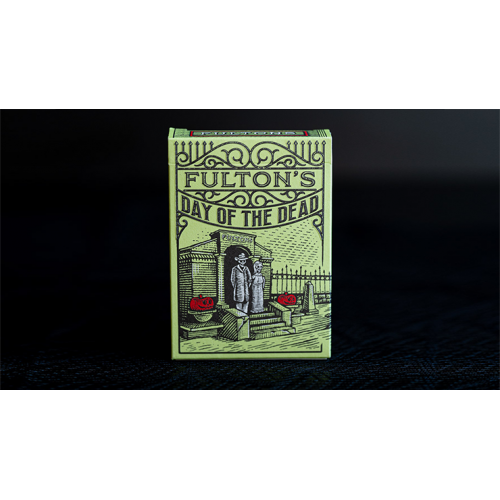 Игральные карты FULTONS Day Of The Dead Green Edition Playing Cards под заказ из США
