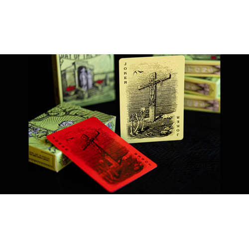 Игральные карты FULTONS Day Of The Dead Green Edition Playing Cards под заказ из США