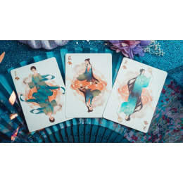 Игральные карты Flower Moon V1 Playing Cards by King Star под заказ из США