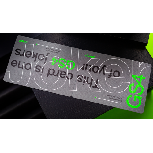 Игральные карты Grid Series Four- Typographic Playing Cards под заказ из США