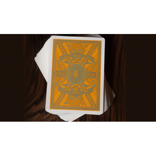 Игральные карты Kings Head (Green & Yellow) Playing Cards  by Joker and the Thief под заказ из США