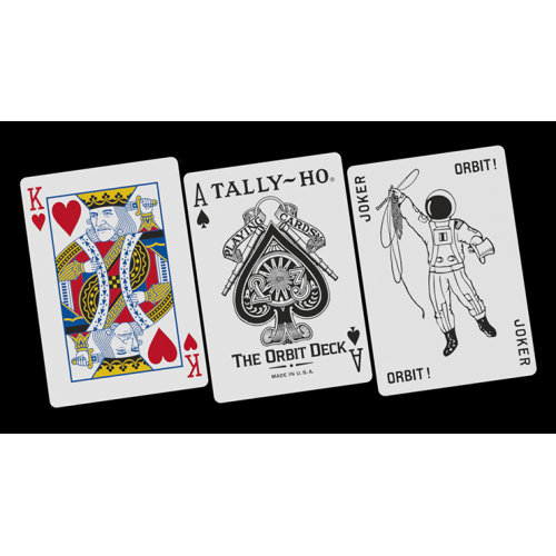 Игральные карты Orbit Tally Ho Circle Back (Blue) Playing Cards под заказ из США