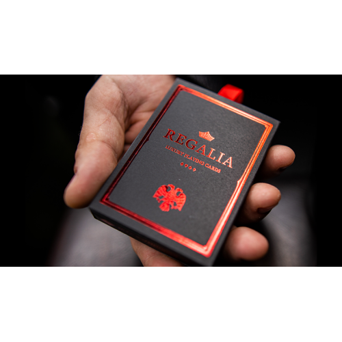 Игральные карты Regalia Red Playing Cards (Signature Edition) by Shin Lim под заказ из США