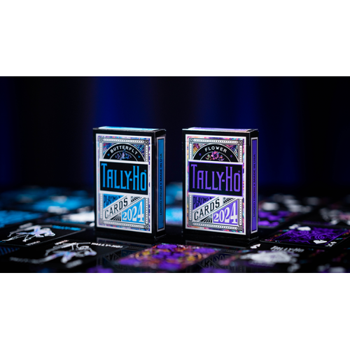 Игральные карты Tally-Ho 2024 (Flower) Playing Cards by US Playing Card Co под заказ из США