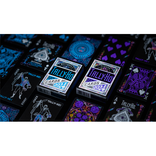 Игральные карты Tally-Ho 2024 (Flower) Playing Cards by US Playing Card Co под заказ из США