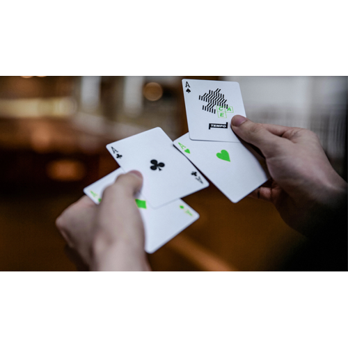 Игральные карты Tempo Green Playing Cards под заказ из США