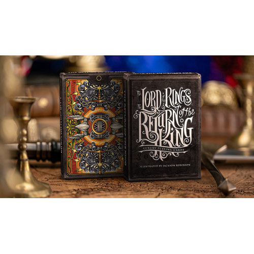 Игральные карты The Lord of the Rings - Return of the King Playing Cards (Black Gilded Edition) by Kings Wild под заказ из США