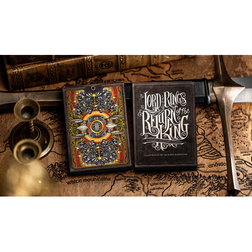 Игральные карты The Lord of the Rings - Return of the King Playing Cards (Black Gilded Edition) by Kings Wild под заказ из США