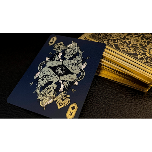 Игральные карты Asura Deluxe Blue Playing Cards под заказ из США