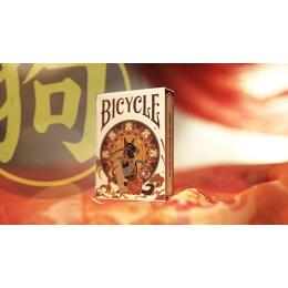 Игральные карты Bicycle Chinese Zodiac (Dog) Playing Cards by US Playing Card Co под заказ из США