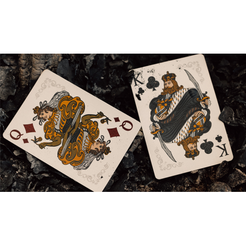 Игральные карты Bicycle Cinder Playing Cards by US Playing Card под заказ из США