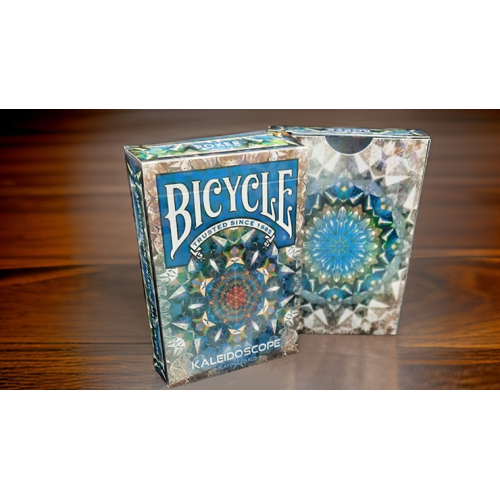 Игральные карты Bicycle Kaleidoscope Blue Playing Cards под заказ из США