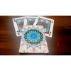 Игральные карты Bicycle Kaleidoscope Blue Playing Cards под заказ из США