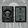 Игральные карты Bicycle Skull Metallic (Silver) USPCC by Gamblers Warehouse под заказ из США