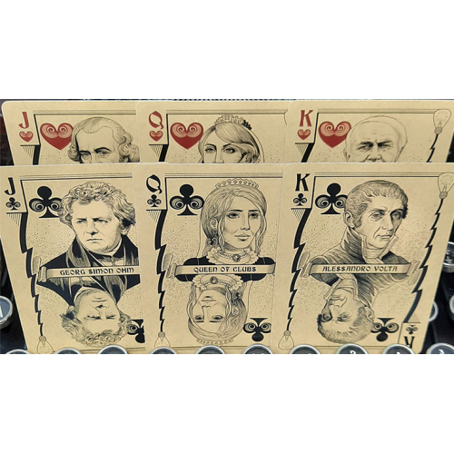 Игральные карты Bicycle Turn of the Century (Electricity) Playing Cards под заказ из США