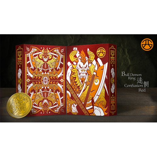 Игральные карты Bull Demon King Craft (Confusion Red) Playing Cards под заказ из США