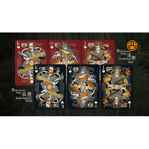 Игральные карты Bull Demon King Craft (Confusion Red) Playing Cards под заказ из США