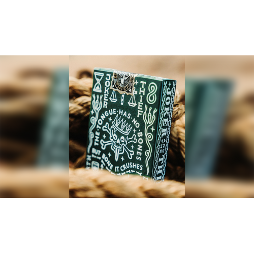 Игральные карты JT Crown (Green) Playing Cards by Joker and the Thief под заказ из США