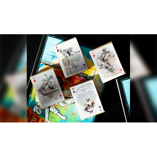 Игральные карты LANCE MOUNTAIN SKATING SKELETONS PLAYING CARDS под заказ из США