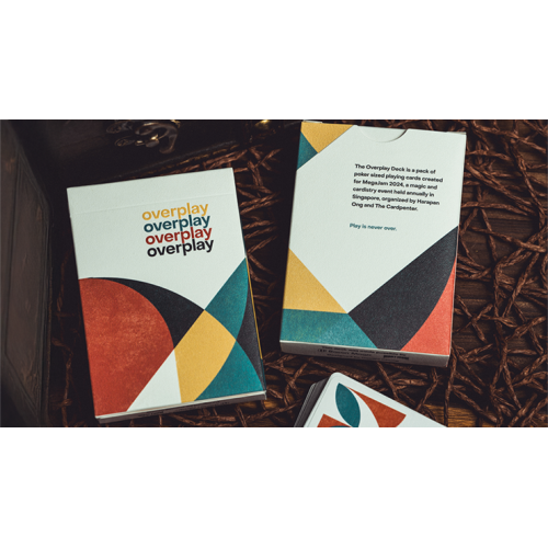 Игральные карты Overplay MegaJam Playing Cards (Designed by Harapan Ong, Wen Xiu, and printed by Bacon Magic под заказ из США