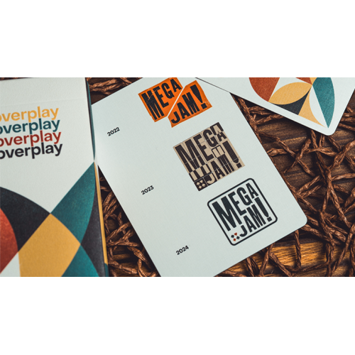 Игральные карты Overplay MegaJam Playing Cards (Designed by Harapan Ong, Wen Xiu, and printed by Bacon Magic под заказ из США