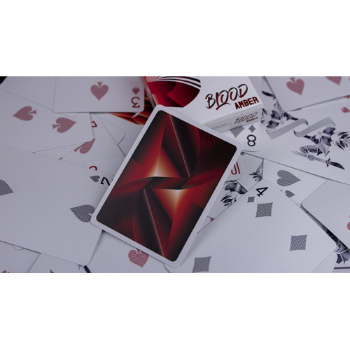 Игральные карты Skymember Presents Blood Amber by The One Playing Cards под заказ из США