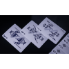 Игральные карты Skymember Presents Blood Amber by The One Playing Cards под заказ из США