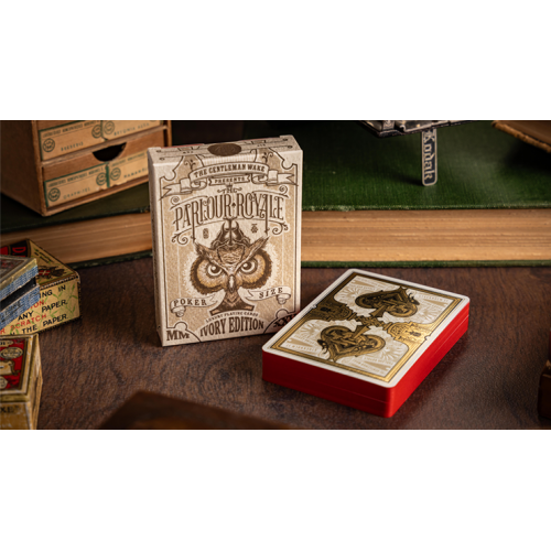 Игральные карты The Parlour Royale Ivory Edition (Red Edge Printing) Playing Cards под заказ из США