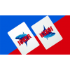 Premium Shark Playing Cards by Riffle Shuffle x Adrian Valenzuela под заказ из США