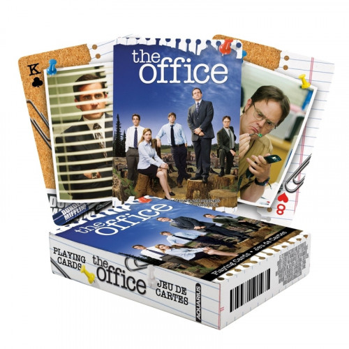 The Office Cast (Dwight, Micheal Scott, Jim, Pam) Playing Cards by AQUARIUS под заказ из США