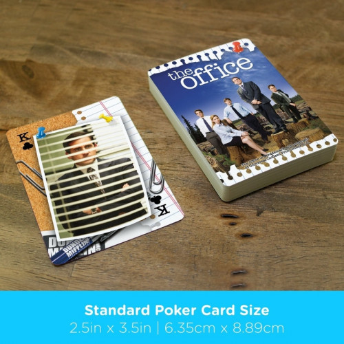 The Office Cast (Dwight, Micheal Scott, Jim, Pam) Playing Cards by AQUARIUS под заказ из США