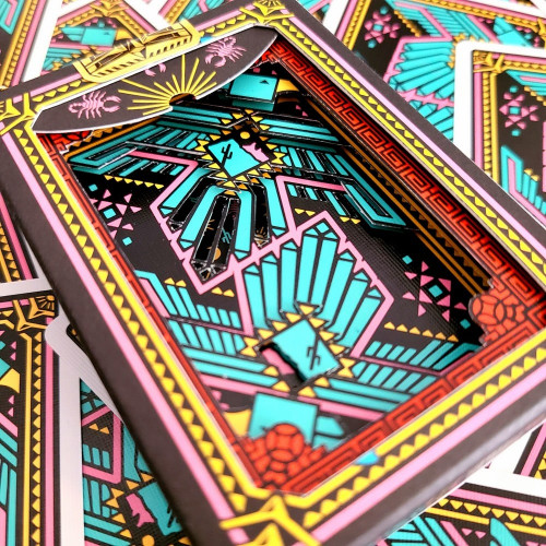 Evolution hand cut playing cards by 3Decks Designs-Thunderbird Room, Chinatown под заказ из США