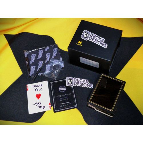 Evolution hand cut playing cards by 3Decks Designs-Thunderbird Room, Chinatown под заказ из США
