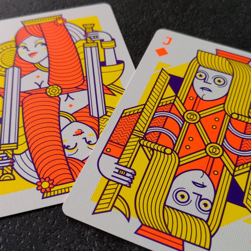 Lunatica Phoenix Playing Cards by Giovanni Meroni/Thirdway Industries под заказ из США