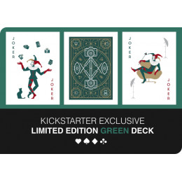 The Photography Deck: Kickstarter Green Playing Cards by travel9to5 под заказ из США