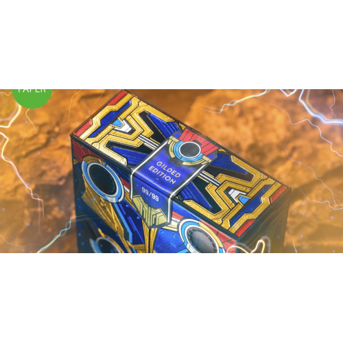 Thor: Love & Thunder (Paper Blue Gilded Edition) Playing Cards by Card Mafia под заказ из США