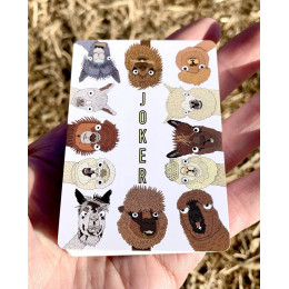 Игральные карты YaYa’s Alpaca Farm Playing Cards by Mike Blandin под заказ из США