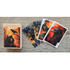 Raven Night Dark Tales Black ravens dark forests glowing cottages Playing Cards под заказ из США