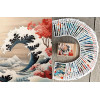 Roaring Waves & Majestic Beasts Playing Cards – Hokusai’s Great Wave Inspired под заказ из США